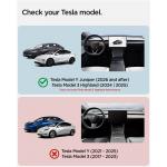 Suport auto Spigen Tesla Air pentru odorizant compatibil cu Tesla Model 3 2024 / Y (Juniper), Negru 17 - lerato.ro