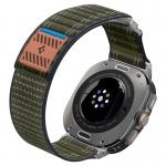 Curea Spigen WBF0 compatibila cu Samsung Galaxy Watch Ultra 47mm, Verde 3 - lerato.ro