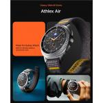 Curea Spigen Athlex Air compatibila cu Samsung Galaxy Watch 8 40/44/46mm, Gri 17 - lerato.ro