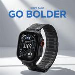 Curea Spigen WBF0 compatibila cu Apple Watch 44/45/46/49mm, Negru 13 - lerato.ro