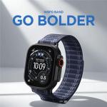 Curea Spigen WBF0 compatibila cu Apple Watch 44/45/46/49mm, Navy Blue 5 - lerato.ro