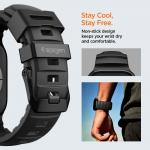 Curea Spigen WBS2 compatibila cu Apple Watch 44/45/46/49mm, Negru 16 - lerato.ro