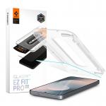 Folie sticla Spigen Glass tR EZ Fit Pro HD compatibila cu Samsung Galaxy S25 FE, Transparent 2 - lerato.ro