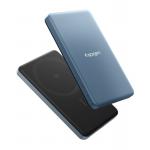 Baterie externa portabila Spigen Essential, 5000mAh, Compatibila MagSafe, Incarcare Wireless 15W, PD 22.5W, USB-C, Albastru 9 - lerato.ro