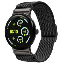 Accesorii Google Watch, Carcasa Spigen Lite Fit X compatibila cu Google Pixel Watch 4 / 3, 45mm, Negru, lerato.ro