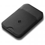 Suport universal card pentru telefon Spigen Slim Fold Tripod Wallet 3 Card, Phone Stand, MagSafe, Negru 8 - lerato.ro