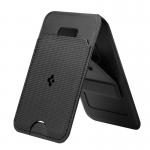 Suport universal card pentru telefon Spigen Slim Fold Stand, MagSafe, Negru 8 - lerato.ro