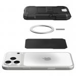 Suport universal card pentru telefon Spigen Tough Armor Pro Wallet cu MagSafe, Negru 12 - lerato.ro