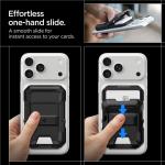 Suport universal card pentru telefon Spigen Tough Armor Pro Wallet cu MagSafe, Negru 17 - lerato.ro