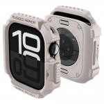 Carcasa Spigen Rugged Armor compatibila cu Apple Watch 10 / 11, 42mm, Bej 2 - lerato.ro