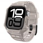 Curea Spigen Rugged Armor Pro compatibila cu Apple Watch 10 / 11, 42mm, Bej 2 - lerato.ro