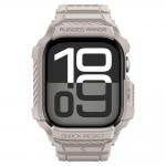 Curea Spigen Rugged Armor Pro compatibila cu Apple Watch 10 / 11, 42mm, Bej 3 - lerato.ro