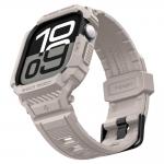 Curea Spigen Rugged Armor Pro compatibila cu Apple Watch 10 / 11, 42mm, Bej 8 - lerato.ro