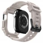 Curea Spigen Rugged Armor Pro compatibila cu Apple Watch 10 / 11, 42mm, Bej 9 - lerato.ro