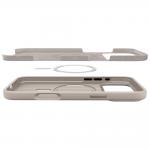 Carcasa Spigen Silicone Fit MAG cu MagSafe compatibila cu iPhone 17 Pro, Stone 7 - lerato.ro