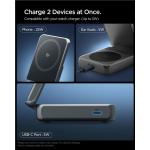 Incarcator Wireless 2 in 1 Spigen Essential Qi2.2 cu MagSafe, 25W, Incarcare Wireless, USB-C, Negru 8 - lerato.ro