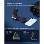 Incarcator Wireless 2 in 1 Spigen Essential Qi2.2 cu MagSafe, 25W, Incarcare Wireless, USB-C, Negru 9 - lerato.ro