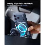 Suport auto Spigen EV15MAQ Essential Qi2, Air Vent Mount, Compatibil MagSafe, Incarcare wireless 15W, Rotire 360 grade, Cablu USB-C 1.5m inclus, Negru 4 - lerato.ro