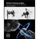 Suport auto Spigen EV15MAQ Essential Qi2, Air Vent Mount, Compatibil MagSafe, Incarcare wireless 15W, Rotire 360 grade, Cablu USB-C 1.5m inclus, Negru 6 - lerato.ro