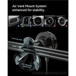 Suport auto Spigen EV25MFAQ Qi2, Air Vent Mount, Compatibil MagSafe, Incarcare wireless 25W, Rotire 360 grade, Cablu USB-C 1m inclus, Negru 6 - lerato.ro