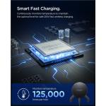 Suport auto Spigen EV25MFAQ Qi2, Air Vent Mount, Compatibil MagSafe, Incarcare wireless 25W, Rotire 360 grade, Cablu USB-C 1m inclus, Negru 7 - lerato.ro