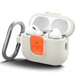 Carcasa Spigen Nano Pop compatibila cu Apple AirPods Pro 3, Portocaliu / Bej 11 - lerato.ro