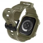 Curea Spigen Rugged Armor Pro V2 compatibila cu Apple Watch 10 / 11, 46mm, Khaki 10 - lerato.ro