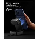 Incarcator Wireless 3 in 1 Spigen Essential EF323MQ cu MagSafe, 25W, Negru 6 - lerato.ro