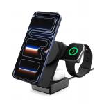 Incarcator Wireless 3 in 1 Spigen Essential EF323MQ cu MagSafe, 25W, Negru 9 - lerato.ro