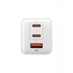 Incarcator retea Spigen Essential EE473EU, 2x USB-C, 1x USB-A, Power Delivery 47W, Alb 10 - lerato.ro
