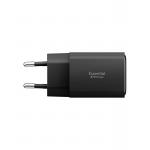 Incarcator retea Spigen Essential EE473EU, 2x USB-C, 1x USB-A, Power Delivery 47W, Negru 4 - lerato.ro