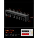 Organizator Spigen S341 pentru Apple Watch si curele, Negru 22 - lerato.ro