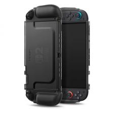 Accesorii console gaming, Carcasa Spigen Ultra Hybrid compatibila cu Nintendo Switch 2, Negru, lerato.ro