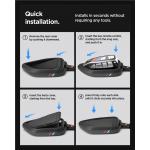 Husa protectie Spigen BK100 pentru chei BMW, TPU, Negru 6 - lerato.ro