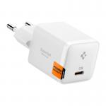 Incarcator retea Spigen Essential EE301EU, 1x USB-C, Power Delivery 30W, Alb 2 - lerato.ro