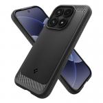 Carcasa Spigen Rugged Armor compatibila cu Xiaomi 17, Negru 4 - lerato.ro
