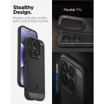Carcasa Spigen Rugged Armor compatibila cu Xiaomi 17, Negru 6 - lerato.ro