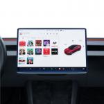 Folie sticla cu sistem de montare Spigen EZ Fit Clear compatibila cu Tesla Model Y (2025/2026) / Model 3 (2024/2025/2026), Transparent 5 - lerato.ro