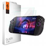 Set 2 folii sticla securizata Spigen Glass tR Slim compatibile cu Lenovo Legion Go 2, Transparent 2 - lerato.ro