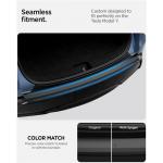 Protectie pentru bara spate Spigen Rear Bumper TG200-YJ compatibila cu Tesla Model Y Juniper, Negru 5 - lerato.ro