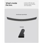 Protectie pentru bara spate Spigen Rear Bumper TG200-YJ compatibila cu Tesla Model Y Juniper, Negru 7 - lerato.ro