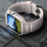 Curea Spigen Rugged Armor Pro V2 compatibila cu Apple Watch 10 / 11, 46mm, Bej 12 - lerato.ro