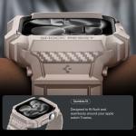 Curea Spigen Rugged Armor Pro V2 compatibila cu Apple Watch 10 / 11, 46mm, Bej 13 - lerato.ro