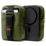 Geanta universala Spigen TintapZip cu MagSafe, Protectie RFID, Olive 2 - lerato.ro