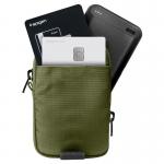 Geanta universala Spigen TintapZip cu MagSafe, Protectie RFID, Olive 5 - lerato.ro