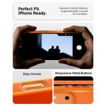 Husa Spigen Silicone Fit cu MagSafe compatibila cu iPhone 17 Pro Max, Portocaliu 14 - lerato.ro