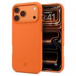 Husa Spigen Silicone Fit cu MagSafe compatibila cu iPhone 17 Pro, Portocaliu 2 - lerato.ro