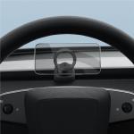 Suport auto Spigen Tesla TAM100 cu MagSafe, Air Vent Mount, Compatibil cu Model Y / 3, Negru 12 - lerato.ro