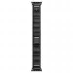 Curea din nylon Spigen Athlex Air 2 compatibila cu Apple Watch 44/45/46/49mm, Negru 6 - lerato.ro