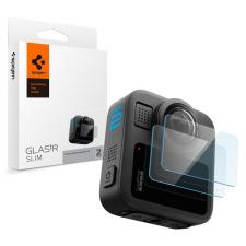 Set 2 folii sticla securizata display Spigen Glas.tR Slim pentru camera video sport GoPro MAX 2, Transparent